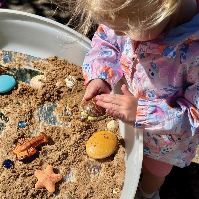 Alternate Image #1 of Sensory Play Stones: Ocean Life - 8 Pieces