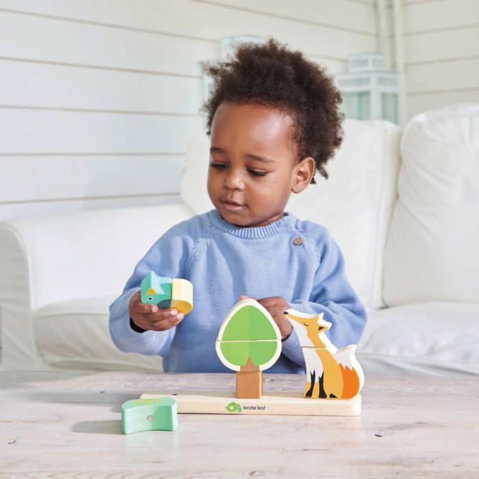 Alternate Image #1 of Wooden Magnetic Stacker and Garden Friends Stacking Set