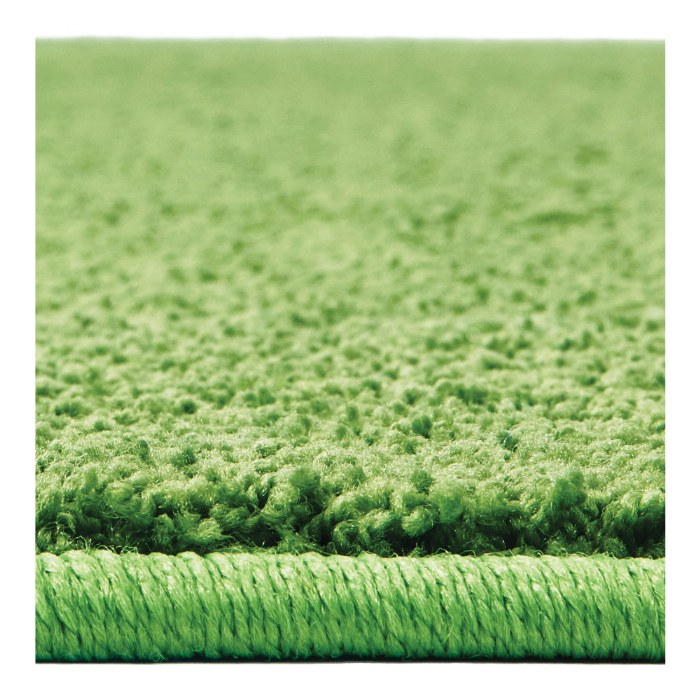 Alternate Image #1 of KIDply&reg; Soft Solids - 6' x 9' Rectangle - Grass Green