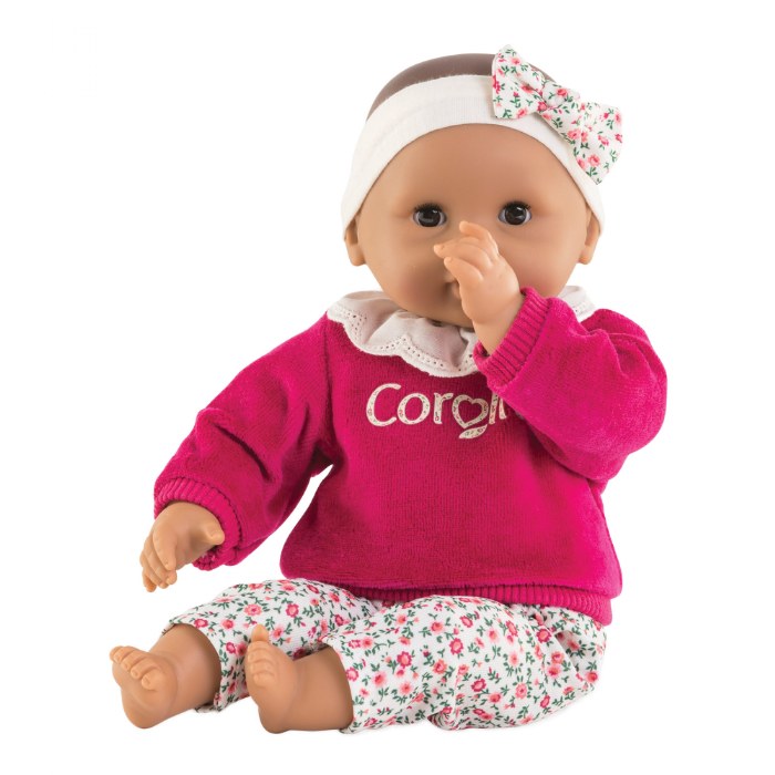 Alternate Image #1 of Bebe Calin Maria 12" Doll - Pink Grenadine