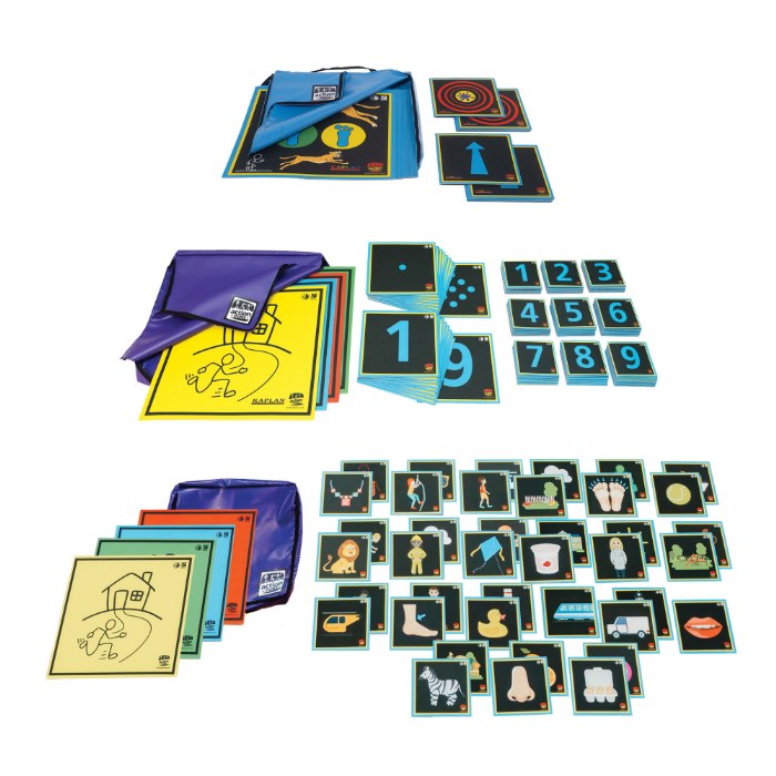Primary Image of Preschool Educational Activity Mats � Active Movement, Counting, Math, Phonics & Early Literacy