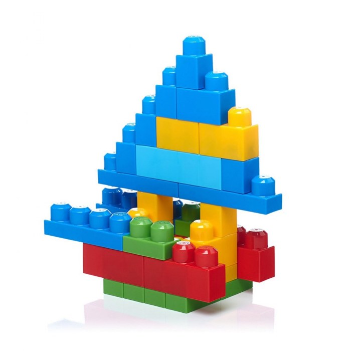 Alternate Image #1 of Mega Bloks&reg; Big Building Bag - 80 Pieces