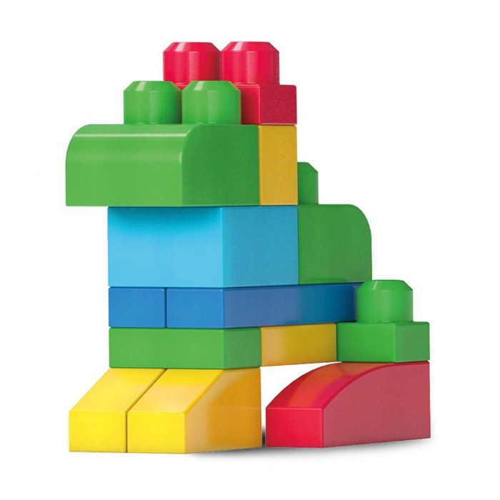 Alternate Image #1 of Mega Bloks&reg; Big Building Bag - 80 Pieces
