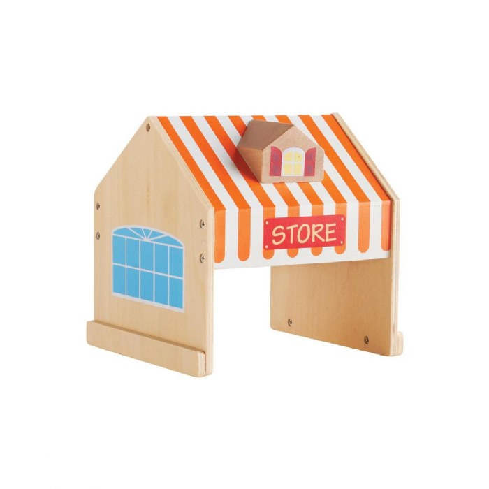 Alternate Image #1 of Wooden Community Buildings for Block Play