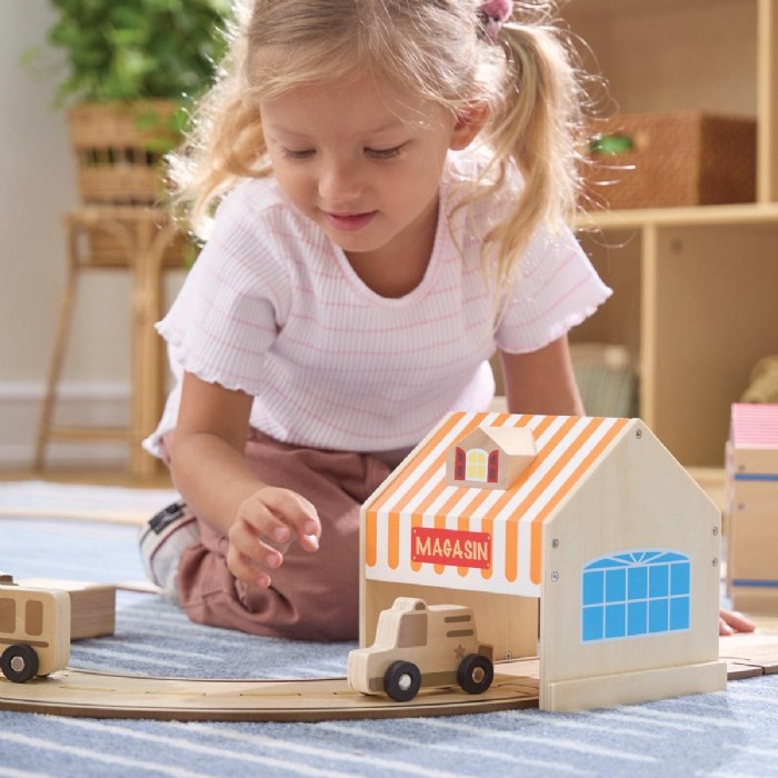 Alternate Image #1 of Wooden Community Buildings for Block Play