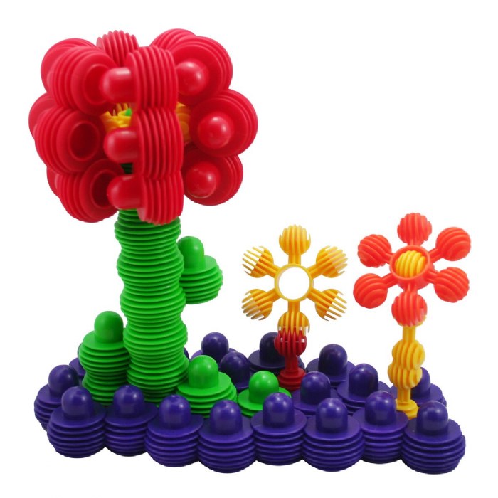 Alternate Image #1 of Connecting Balls Building Set - 140 Pieces