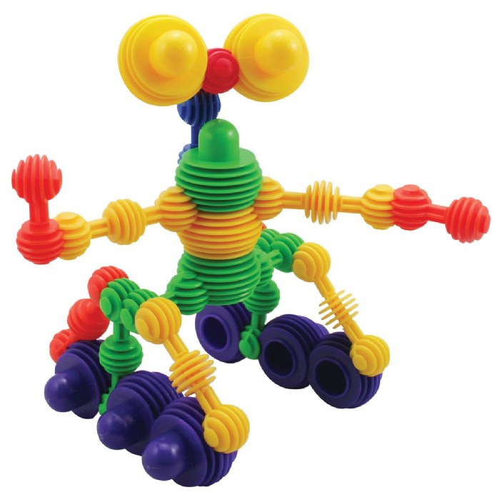 Alternate Image #1 of Connecting Balls Building Set - 140 Pieces