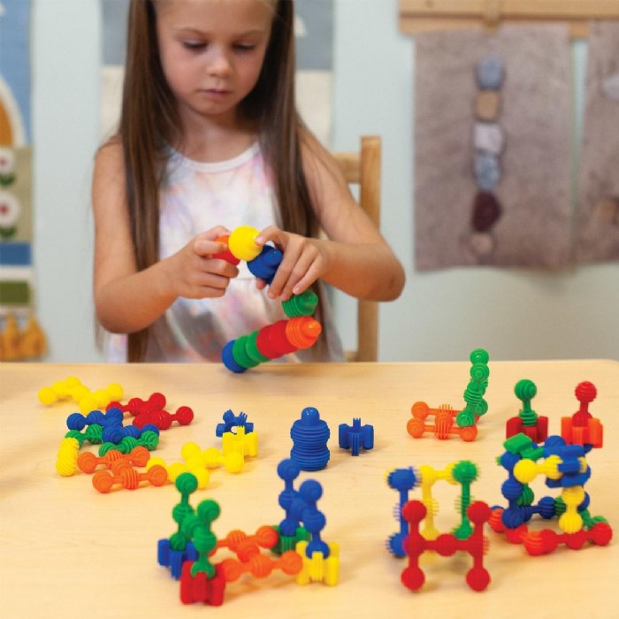 Alternate Image #1 of Connecting Balls Building Set - 140 Pieces