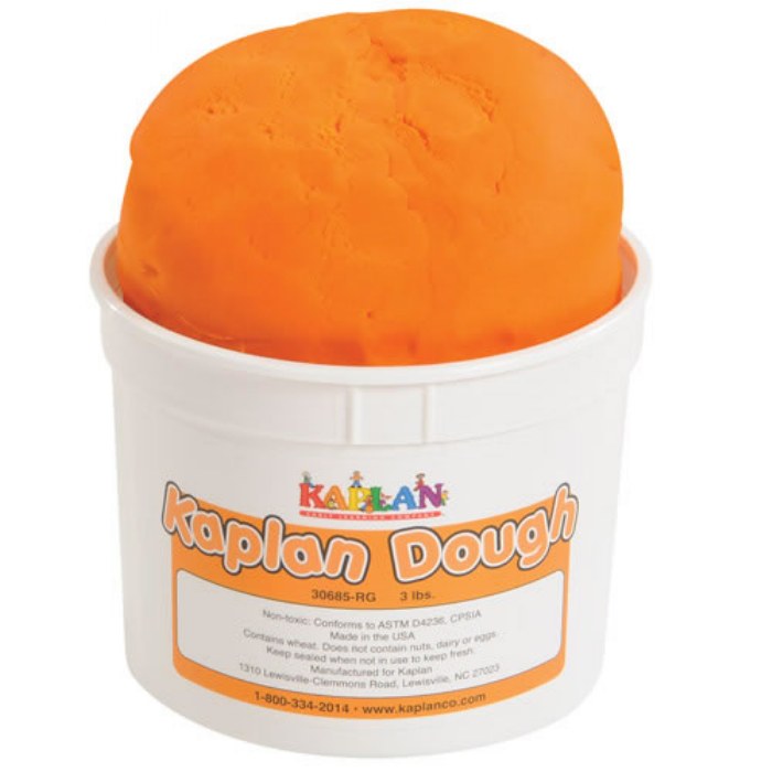 Primary Image of Kaplan Dough - 3 lb. Tub - Orange