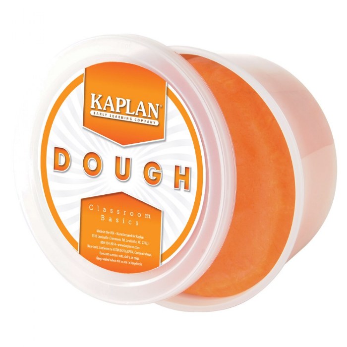 Alternate Image #1 of Kaplan Dough - 3 lb. Tub - Orange