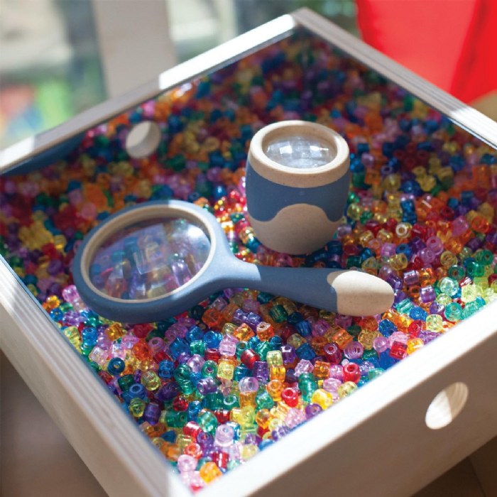 Alternate Image #1 of 1000 Assorted Little Shapes Transparent Beads