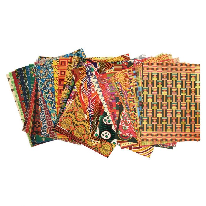 Alternate Image #1 of Around the World Textile Paper