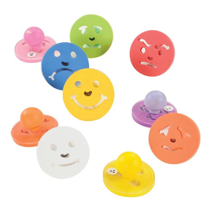 Primary Image of Giant Emotions Stamp Set - Set of 10