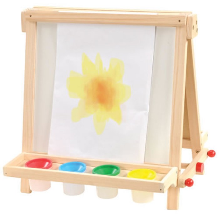Alternate Image #1 of Wooden Tabletop Easel