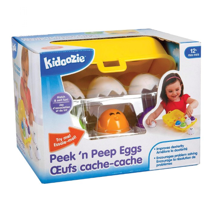 Alternate Image #1 of Kidoozie Peek 'n Peep Eggs