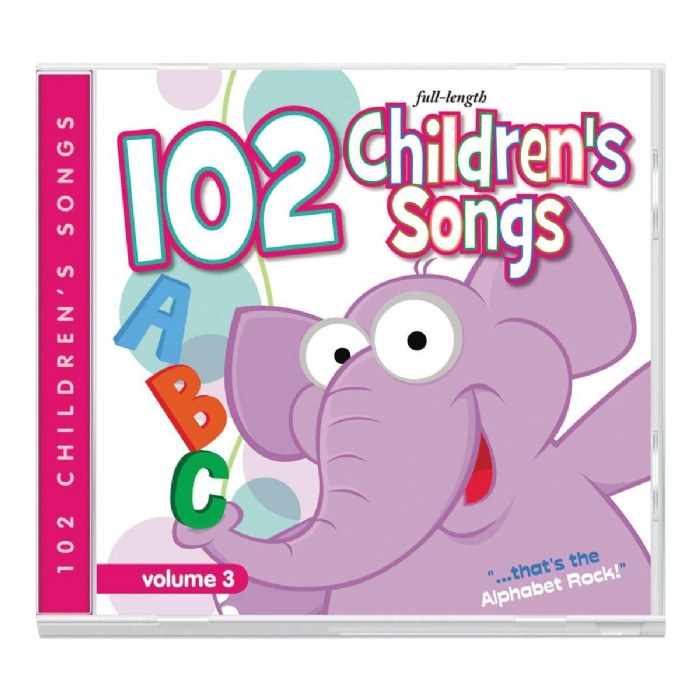 Alternate Image #1 of 102 Children's Songs CDs - Set of 3
