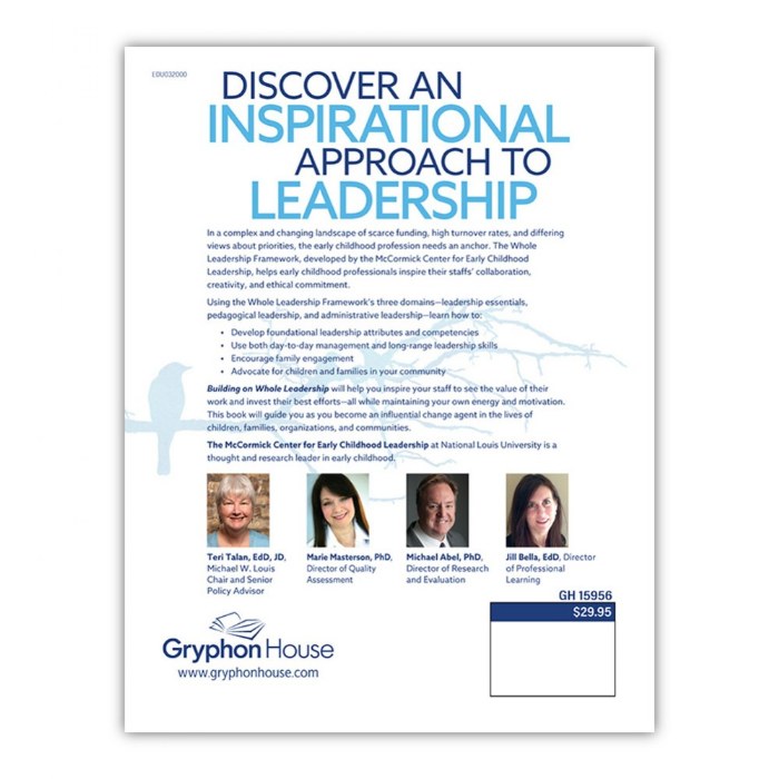 Alternate Image #1 of Building on Whole Leadership - Paperback