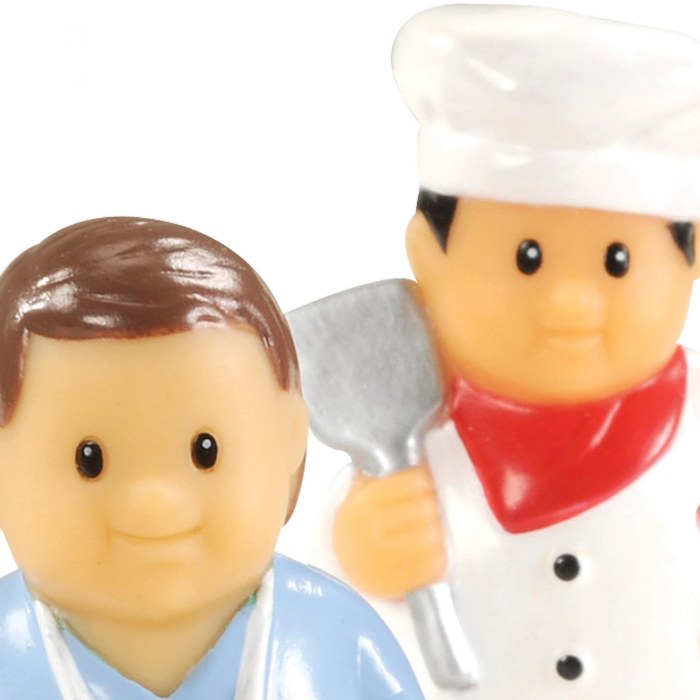 Alternate Image #1 of Community Workers 3" Tall - 8 Pieces