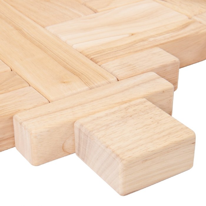 Alternate Image #1 of Unit Blocks Classroom Set II - 200 pieces - 28 shapes