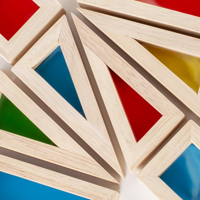 Alternate Image #1 of Junior Rainbow Blocks&reg; - 40 Pieces