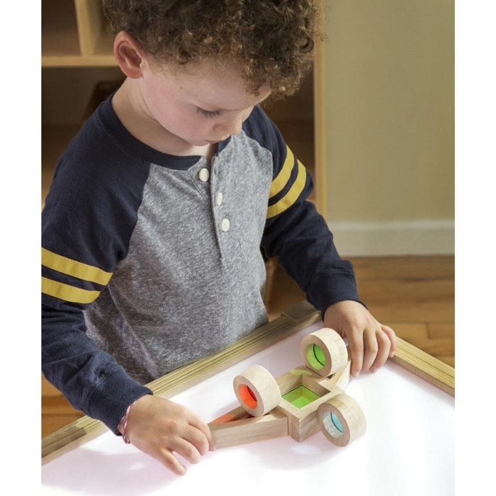 Alternate Image #1 of Junior Rainbow Blocks&reg; - 40 Pieces