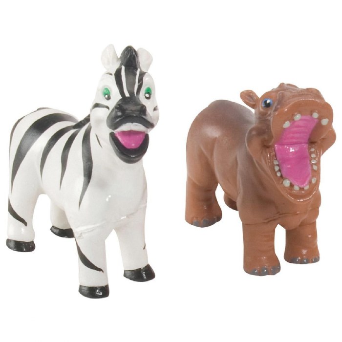Alternate Image #1 of Squeezable Safari Animal Playset