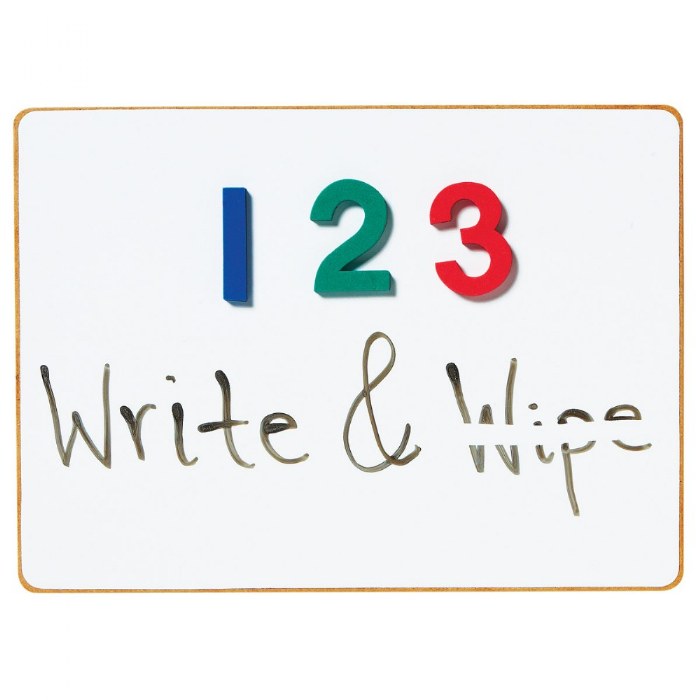 Alternate Image #1 of Magnetic Dry Erase Boards - Set of 10