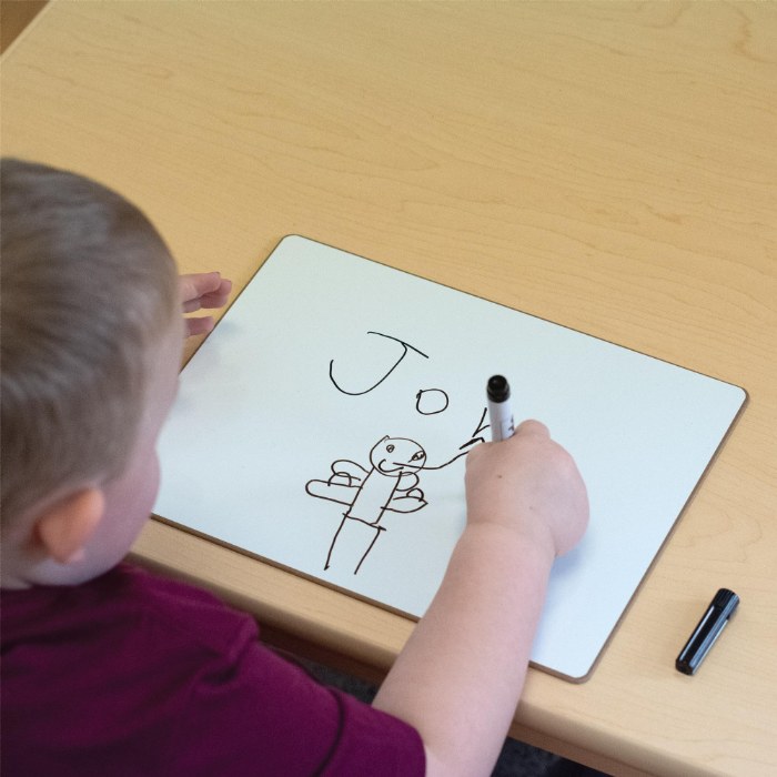 Alternate Image #1 of Magnetic Dry Erase Boards - Set of 10