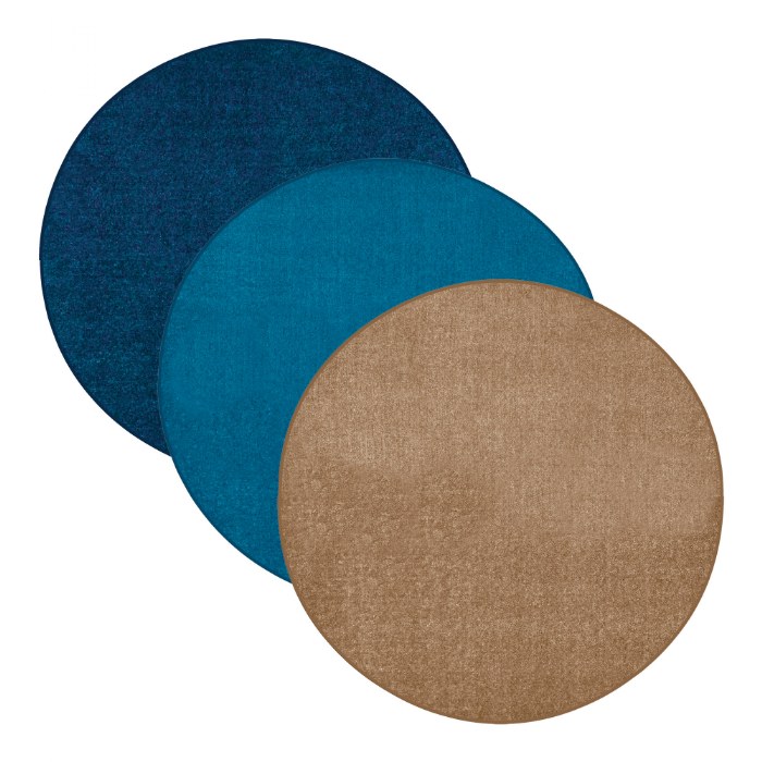 Primary Image of Solid Color Carpet - 6' - Round