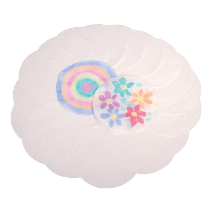 Alternate Image #1 of 9" Diffusing Paper Circles - 100 Pieces