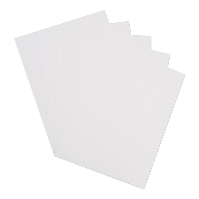 Alternate Image #1 of White Card Stock - 100 Sheets
