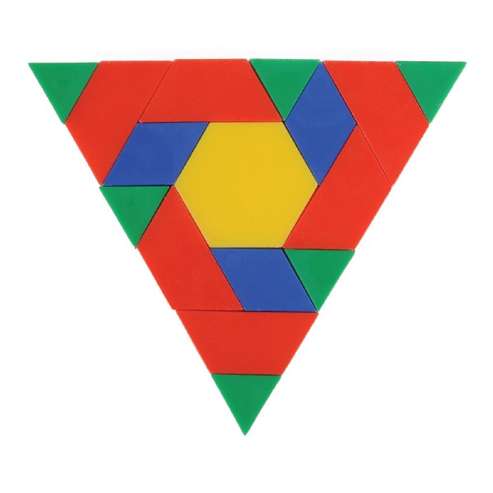 Alternate Image #1 of Pattern Blocks in a Variety of Shapes - 250 Pieces