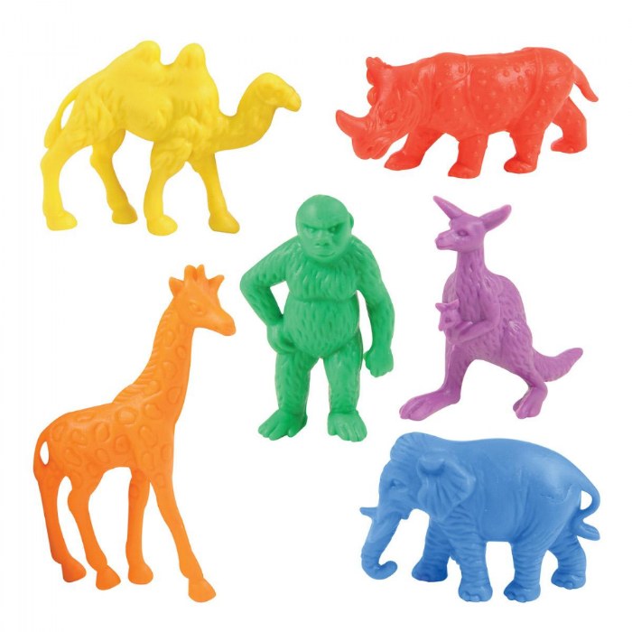 Primary Image of Wild Animal Counters - 60 Pieces