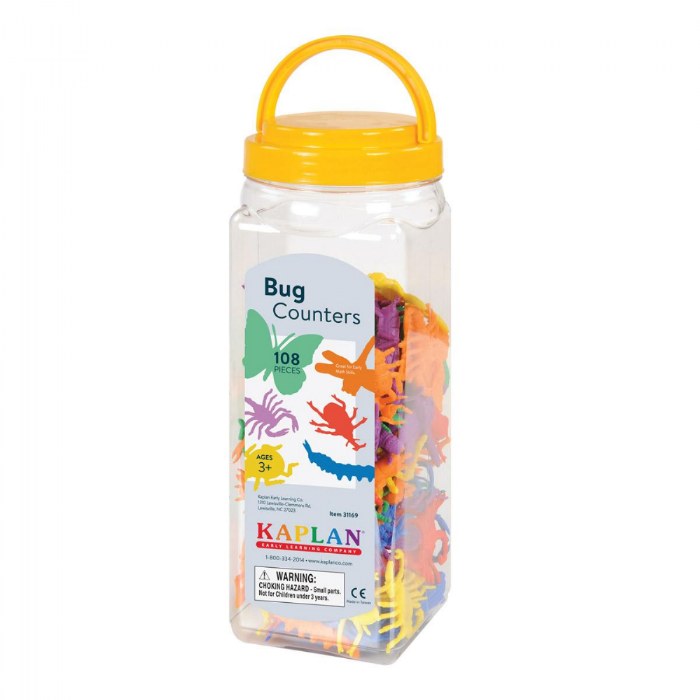 Alternate Image #1 of Bug Counters - 108 Pieces