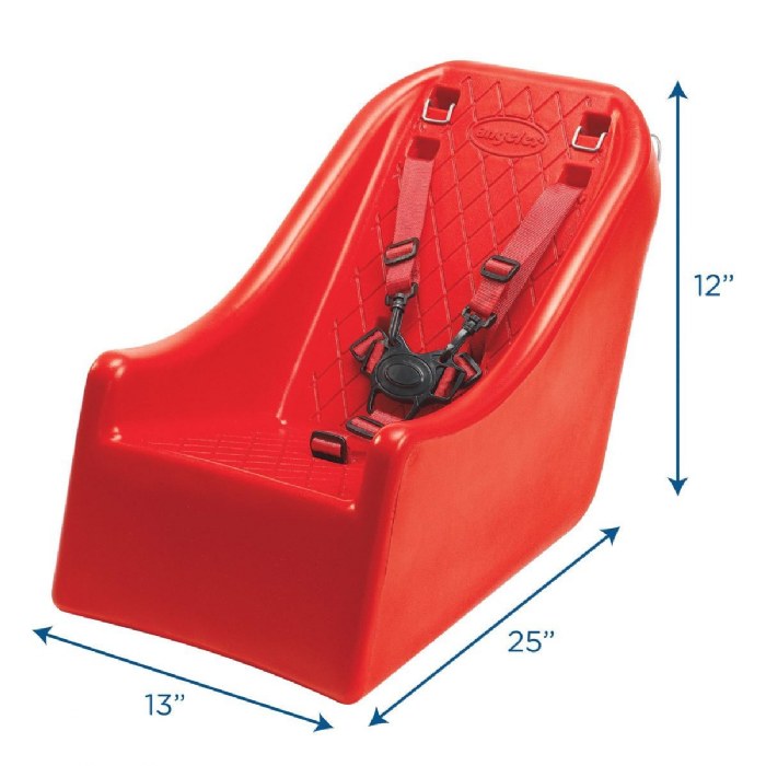 Alternate Image #1 of Infant Soft Buggy Red Seat