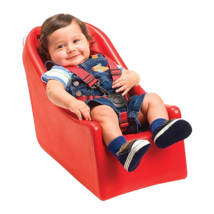 Alternate Image #1 of Infant Soft Buggy Red Seat