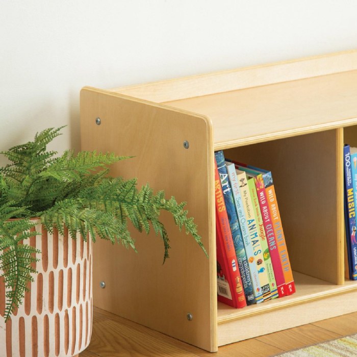 Alternate Image #1 of Carolina 4-Section Bench Cubby