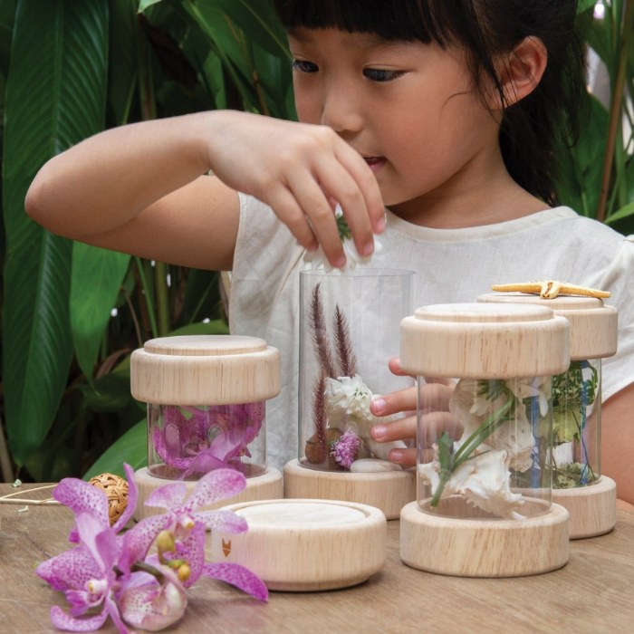 Alternate Image #1 of Treasure Tubes - Clear - Set of 8