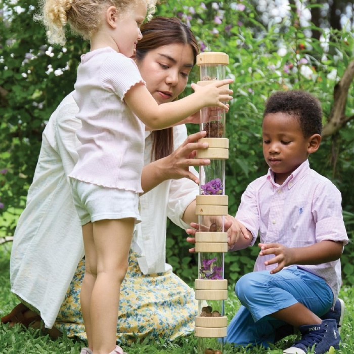 Alternate Image #1 of Treasure Tubes - Clear - Set of 8