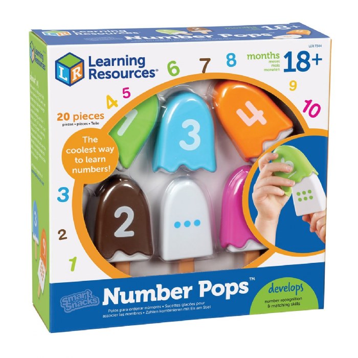 Alternate Image #1 of Smart Snacks&reg; Number Pops&trade;