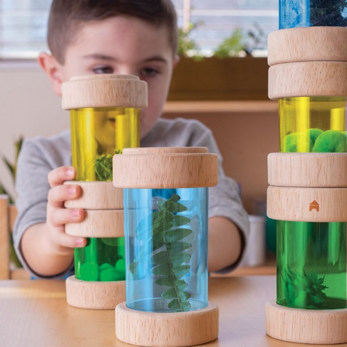 Alternate Image #1 of Treasure Tubes - Primary Colors Set of 8