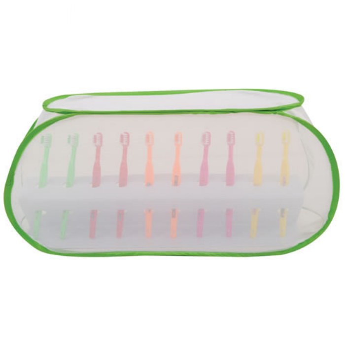 Alternate Image #1 of Toothbrush Rack - Toothbrushes and Cover Set