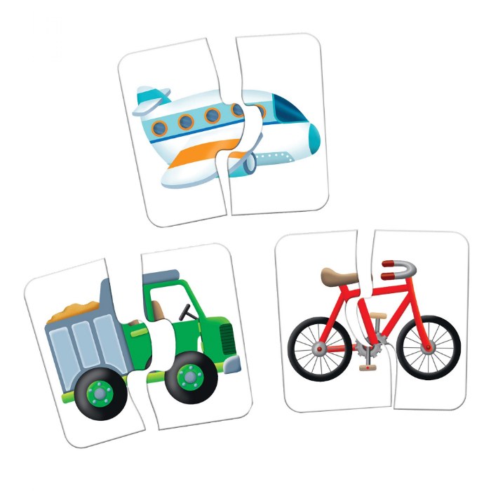 Alternate Image #1 of My First Match It&reg;! Things That Go Transportation Puzzle