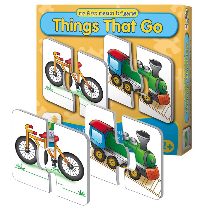Alternate Image #1 of My First Match It&reg;! Things That Go Transportation Puzzle