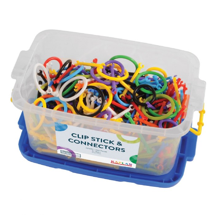 Primary Image of Clip Sticks & Connectors - 460 Pieces