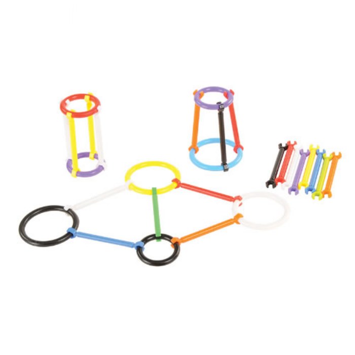 Alternate Image #1 of Clip Sticks & Connectors - 460 Pieces