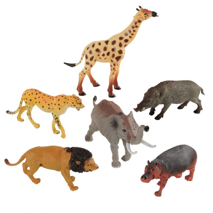 Primary Image of African Animals Collection - 6 Pieces