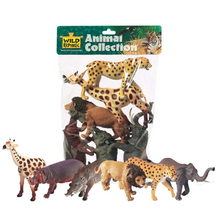 Alternate Image #1 of African Animals Collection - 6 Pieces