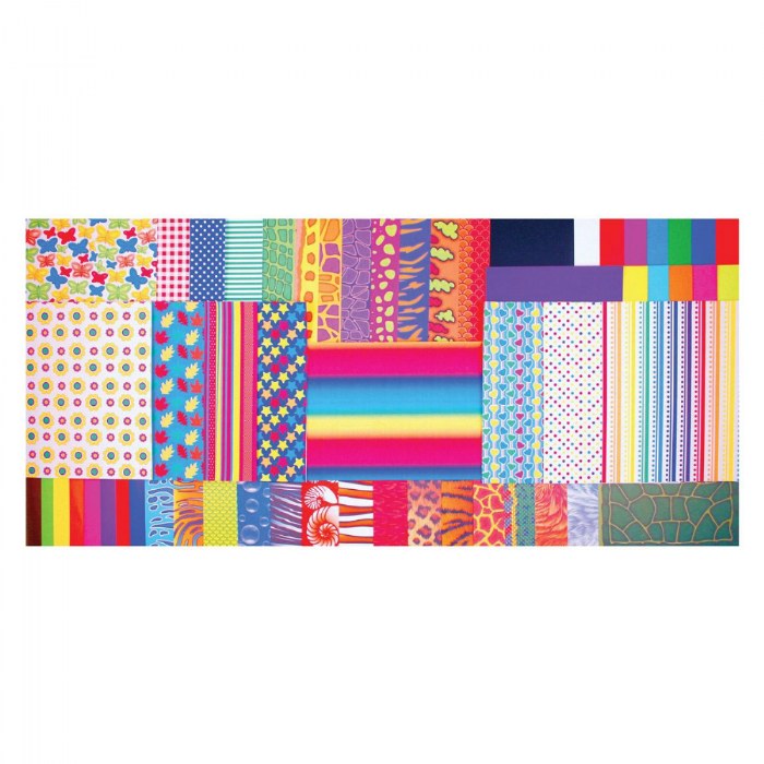 Alternate Image #1 of Preschool Arts and Crafts Paper Assortment Pack - 176 Sheets