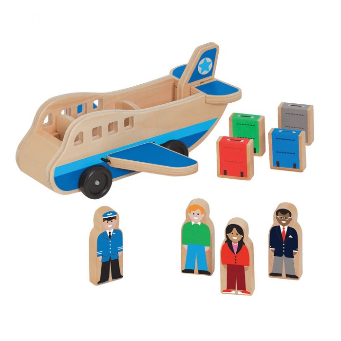 Primary Image of Airplane & Luggage Set